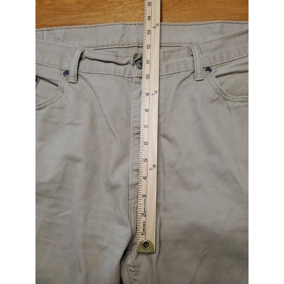 Levi’s 559 Jeans Men's 40x30 Beige Relaxed Straight Fit Denim Casual Pants - Picture 4 of 13